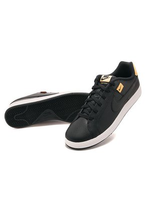 Tenis Lifestyle Negro-Amarillo-Blanco Nike Court Royale Tab