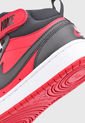 Tenis Lifestyle Rojo-Negro-Blanco NIKE Court Borough Mid 2 de Nike