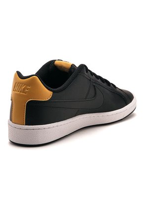 Tenis Lifestyle Negro-Amarillo-Blanco Nike Court Royale Tab