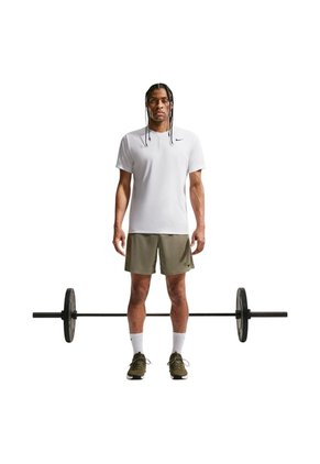 Camiseta Nike M Df Tee Std Flex Hombre-Blanco