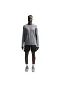 Camiseta Manga Larga Nike M Df Tee Std Ls Flex Hombre-Gris de Nike