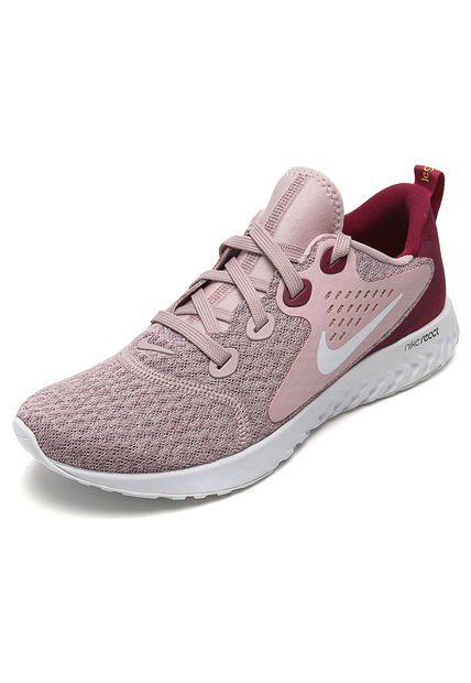 nike legend react blanco