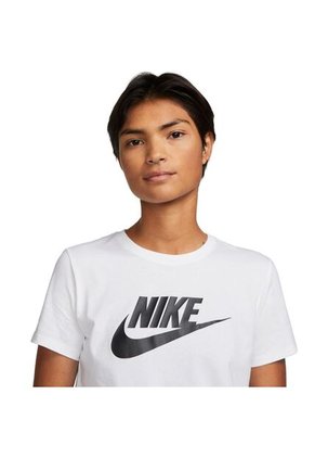 Camiseta Nike Sportswear Essentials Mujer-Blanco