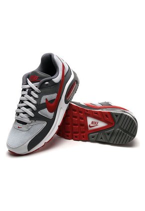 Tenis Lifestyle Gris-Rojo Nike Air Max Command