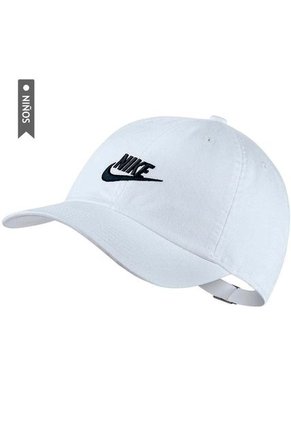 Gorra Nike Heritage 86 Niños-Blanco