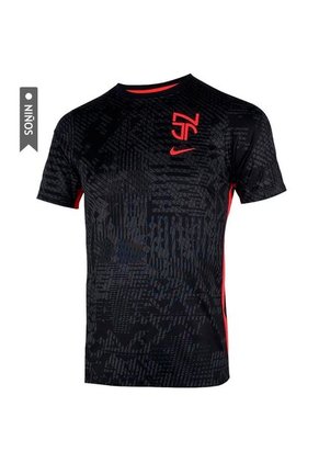 Camiseta Nike Naymar Jr Para Niños-Negro