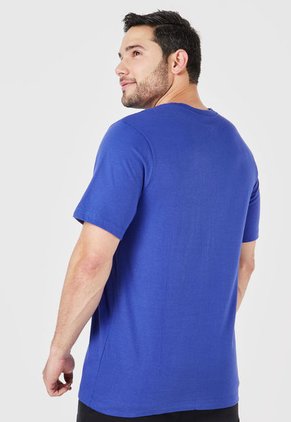 Camiseta Azul-Negro Nike Classic