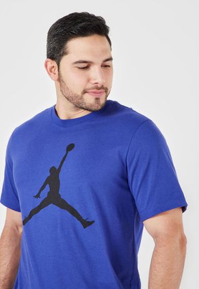 Camiseta Azul-Negro Nike Classic
