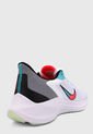 Tenis Running Blanco-Azul-Negro Nike Air Zoom Winflo 7 de Nike