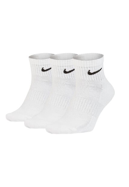 Medias Nike Everyday Cush Ankle 3Pr-Blanco