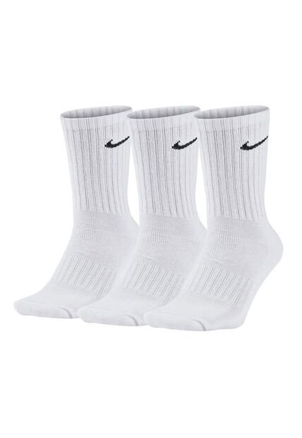 Medias Nike Everyday Cush Crew 3Pr-Blanco