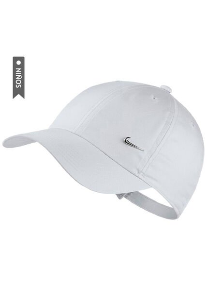 Gorra Nike Heritage86 Para Niños-Blanco