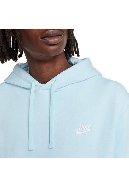 nike hoodie bleached aqua