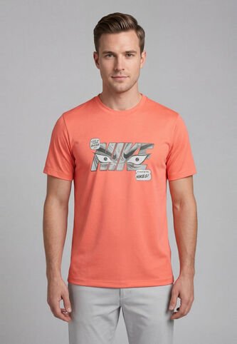 Camiseta NIKE Dri-FIT Naranja Nike
