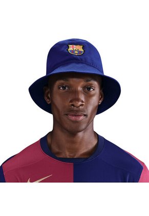 Gorro Nike Fcb U Nk Apex Bucket Hombre-Azul