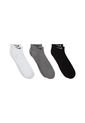 Medias Nike Everyday Cush Low 3Pr Hombre-Blanco/Gris/Negro de Nike