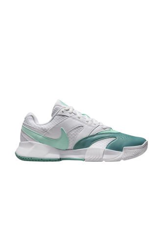 Tenis Nike Court Lite 4 Hc Mujer-Blanco/Verde Nike