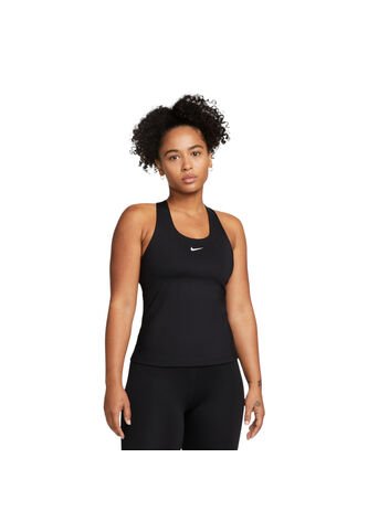 Camiseta Sin Mangas Nike Swoosh Bra Tank Mujer-Negro Nike