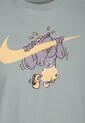 Camiseta NIKE Dri-FIT Slub Anime Verde de Nike