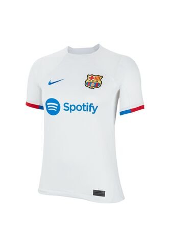 Camiseta Deportiva Niños Nike FC Barcelona Visitante 2023/24 Stadium Blanco Nike