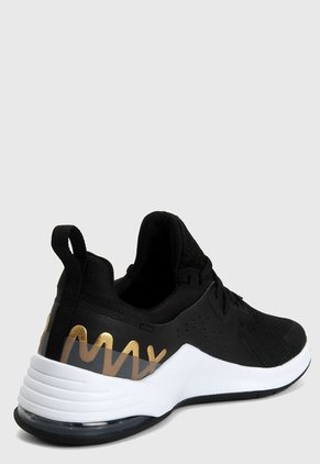 Tenis Training Negro-Dorado-Blanco Nike Air Max Bella Tr3