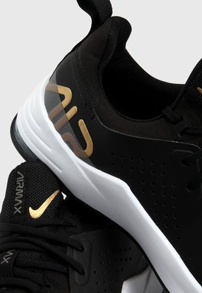 Tenis Training Negro-Dorado-Blanco Nike Air Max Bella Tr3