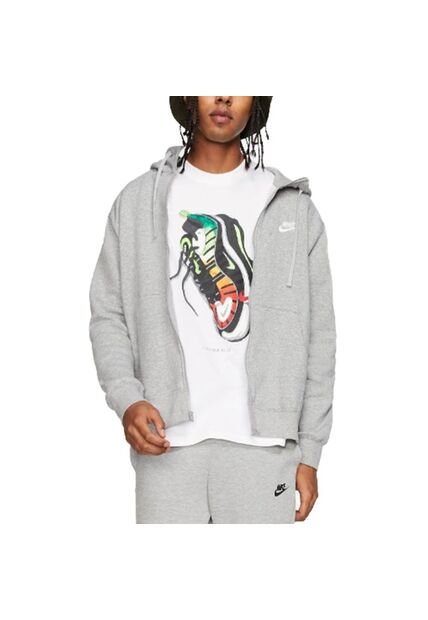 Chaqueta Nike Sportswear Club Fz Bb-Gris