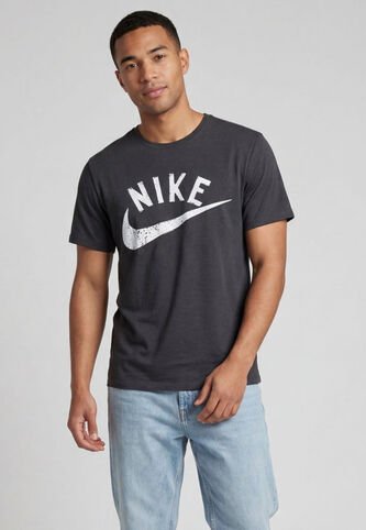 Camiseta NIKE Miler Swoosh Negro Nike