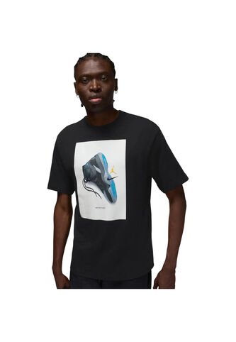 Camiseta Nike M J Brk Aj11 Ad Gfx Ss Crew Hombre-Negro Nike