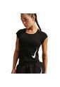 Camiseta Nike Tempo Swoosh Run Df Ss Mujer-Negro de Nike