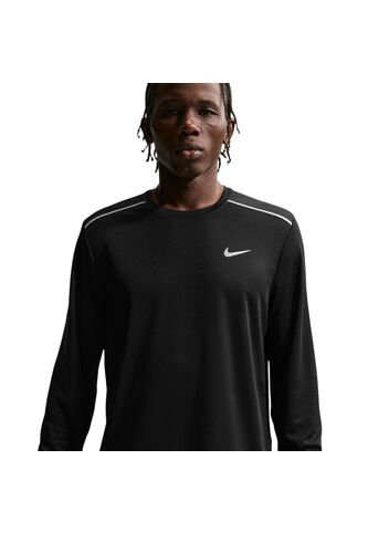 Camiseta Nike Uv Miler Ls Top Hombre-Negro Nike
