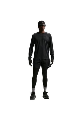 Camiseta Nike Uv Miler Ls Top Hombre-Negro