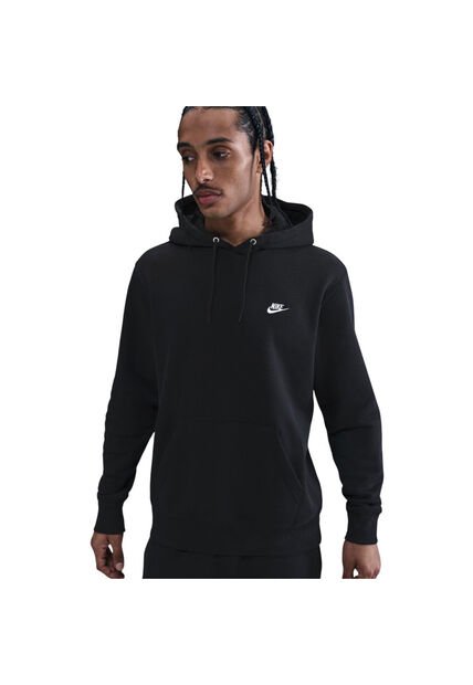 Hoodie Nike Club Bb Po Hoodie Hombre-Negro