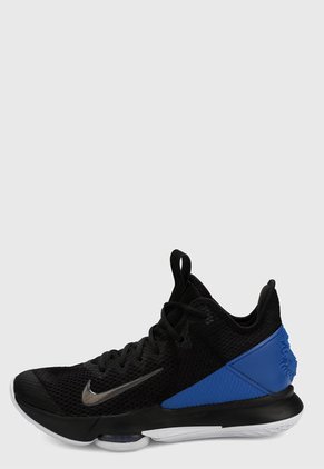 Tenis Basketball Negro-Azul Nike LeBron Witness 4