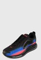 Tenis Lifestyle Negro-Azul-Rojo Nike Air Max 720 de Nike