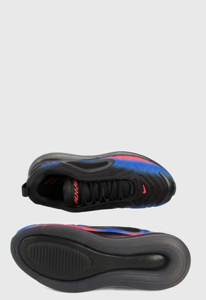 Tenis Lifestyle Negro-Azul-Rojo Nike Air Max 720