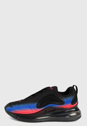 Tenis Lifestyle Negro-Azul-Rojo Nike Air Max 720