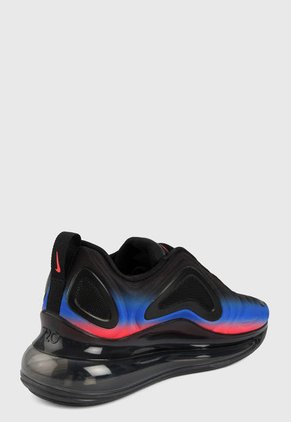 Tenis Lifestyle Negro-Azul-Rojo Nike Air Max 720