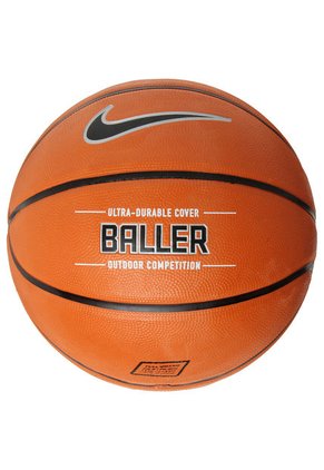 Balón De Basketball Negro-Naranja Nike Baller 8p