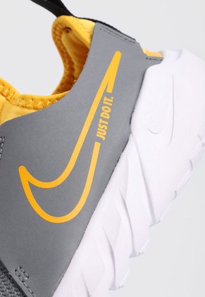 Tenis Running Gris-Amarillo-Blanco Nike Flex Runner 2