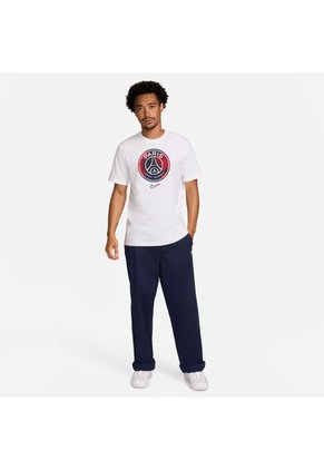 Camiseta Nike Hombre Paris Saint-Germain M Crest - Blanco