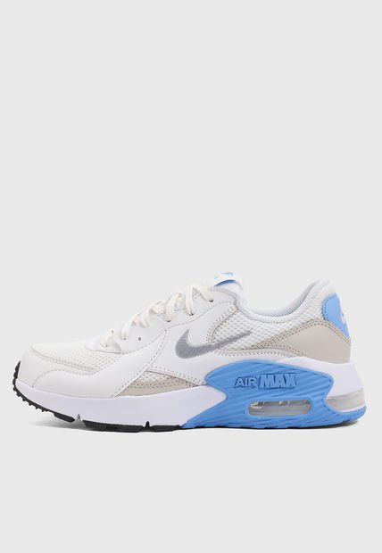Tenis Lifestyle Blanco-Beige-Celeste NIKE Air Max Excee