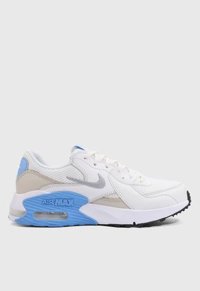 Tenis Lifestyle Blanco-Beige-Celeste NIKE Air Max Excee