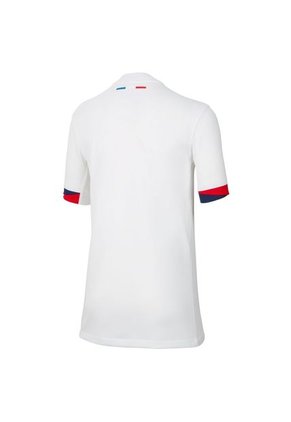 Camiseta Nike Kids Paris Saint-Germain Y Dri-Fit Jsy Ss Stad Aw - Blanco-Azul