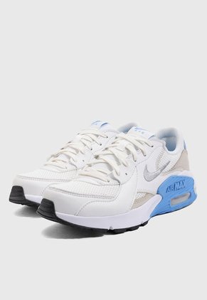 Tenis Lifestyle Blanco-Beige-Celeste NIKE Air Max Excee