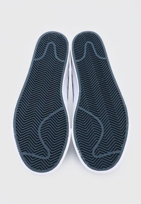 Tenis Skateboarding Blanco-Azul Nike SB Zoom Blazer Mid EK