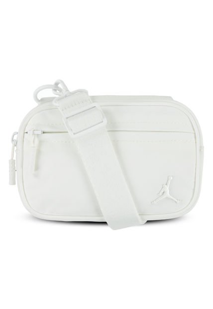 Bolso Nike Jordan Alpha Camera Mujer-Blanco