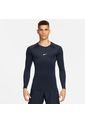 Camiseta Nike Hombre M Np Dri-Fit Tight Top Ls - Azul de Nike