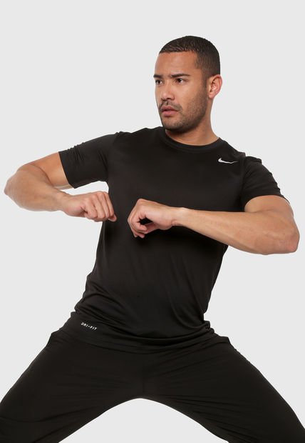 Camiseta Negro Nike Dry Tee Lgd 2.0