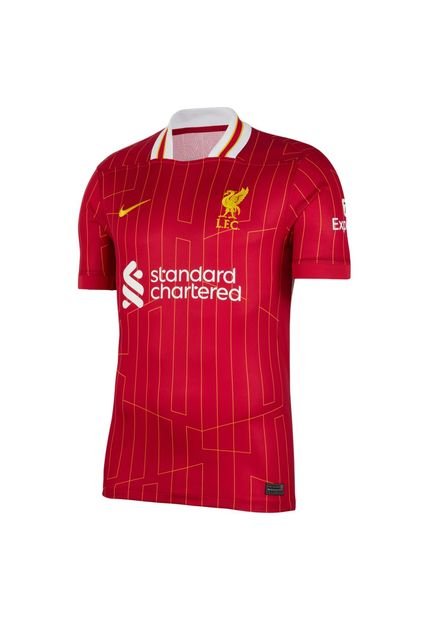 Camiseta Nike Hombre Liverpool FC Dri-Fit Ss Stad - Rojo